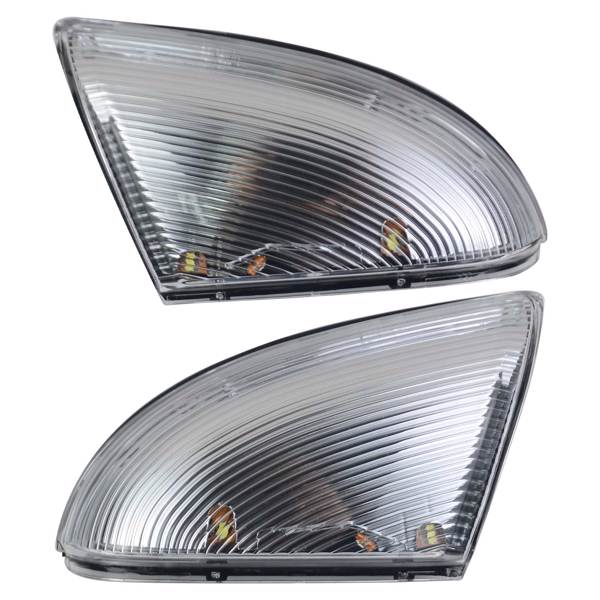 Pair Mirror Turn Signal Puddle Light Lamps for 2009-2013 Dodge Ram 1500 2500 5.7 V8 68064949AA 68064948AA