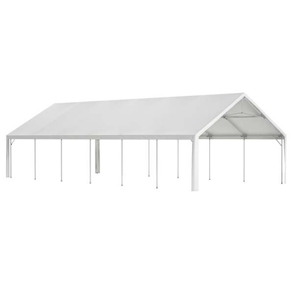 20x40FT Party Tent Heavy Duty, Large Wedding Event Shelters with 3 Carry Bags & Removable Sidewalls, Outdoor Canopy Gazebo Commercial Tents for Parties Carport Camping Garden Patio