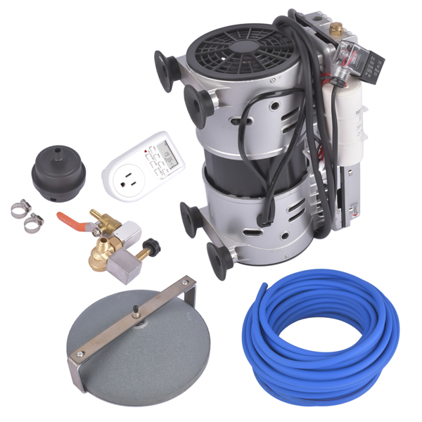 Metal Plastic Pond Aerator Lake Pond Aeration System 110V 5.2 CFM 3/4 HP/550 W