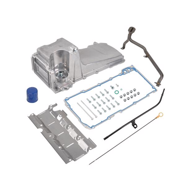 油底壳 Fit For Oil Pan Chevrolet GM LS1 LS3 LSA LSX 19212593 with neutral filter MT024006（禁售亚马逊 & TEMU）(不支持无理由退货)-2