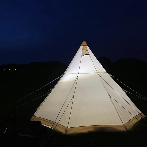 Bell Tent 4 Season 9.85ft  Glamping Tent, Hot Tent,Ideal for Family Camping, Hiking,Canvas Tent with Aluminum Pole. Support Camouflage Fabric Customization