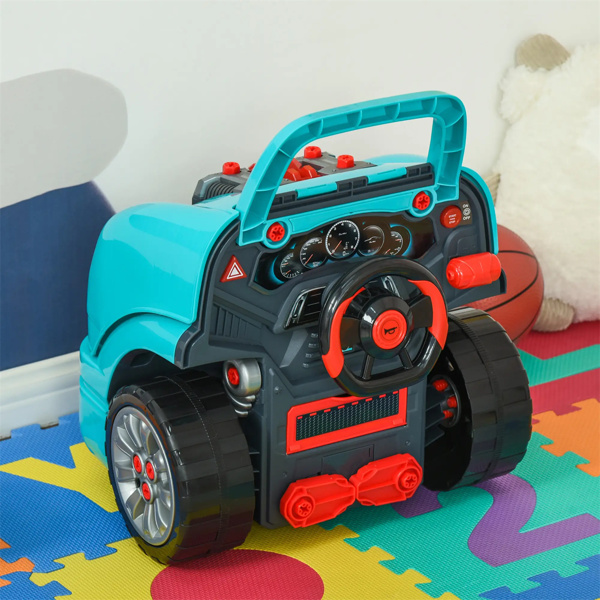 Kids Truck Mechanic Repair Truck Set for 3-5 Yr Toddlers