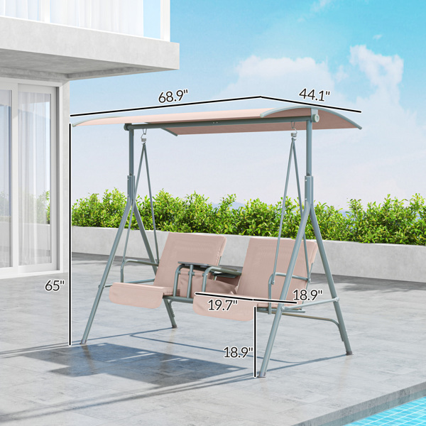 Outdoor Patio Swing Chair ( Amazon Shipping)（ Prohibited by WalMart ）