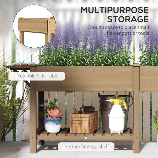 Wooden Planter、Flower shelf,Wood Planter Box