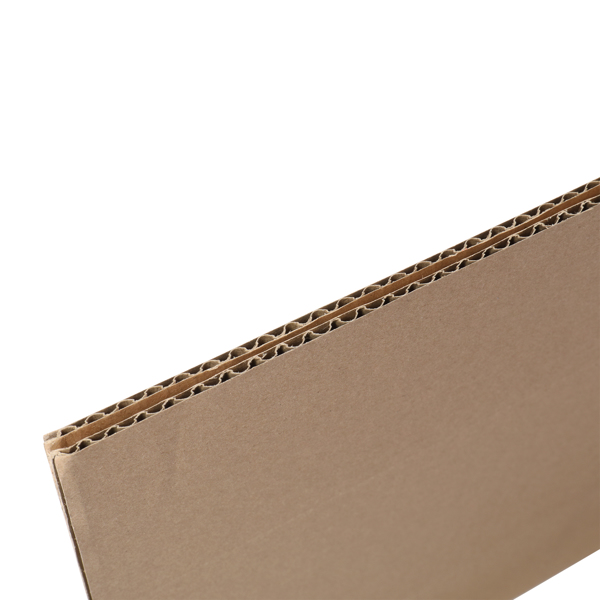 50pcs 10 "x 8" x 6 "(25.4x20.3x15.2cm) thick 3mm corrugated cardboard box in kraft paper color