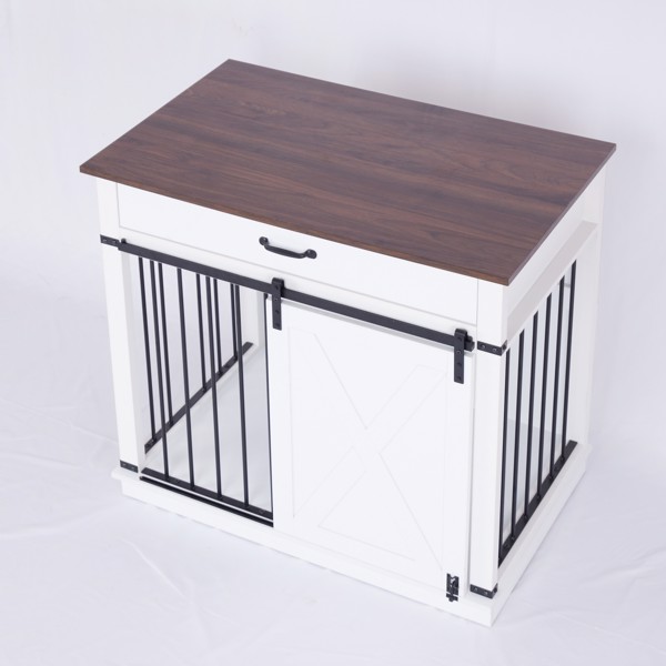 Dog Crate Furniture Kennel, Indoor Dog Cage For Small edium Dogs