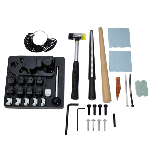 Multi-Functional Ring Earring Bending Tool Jewelry Making Tools w/ Nylon Dies