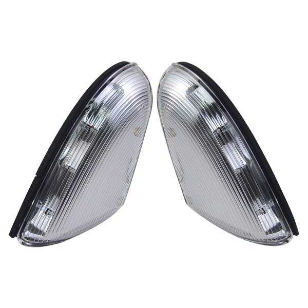 Pair Mirror Turn Signal Puddle Light Lamps for 2009-2013 Dodge Ram 1500 2500 5.7 V8 68064949AA 68064948AA