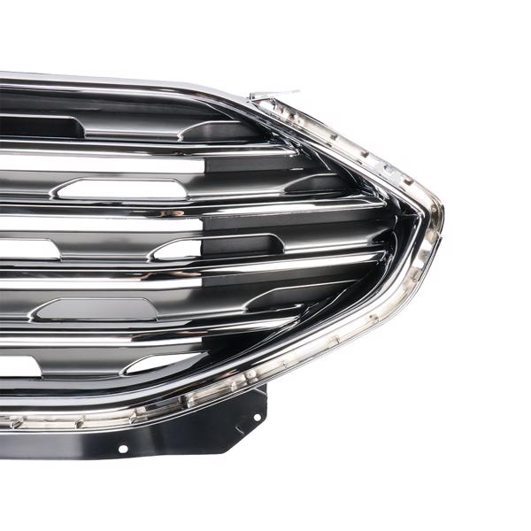 中网格栅  2019-2022 Fit For Ford Edge KT4B-8200-AK 电镀条 电镀框 MT046002 （禁售亚马逊 & TEMU）(不支持无理由退货)-4