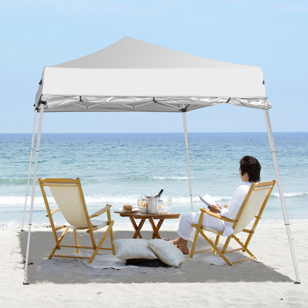 94.5”X94.5”X86.6” pop-up gazebo White