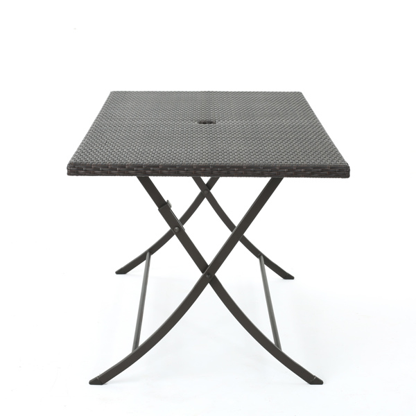 RECTANGLE FOLDABLE DINING TABLE