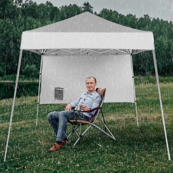 94.5”X94.5”X86.6” pop-up gazebo White