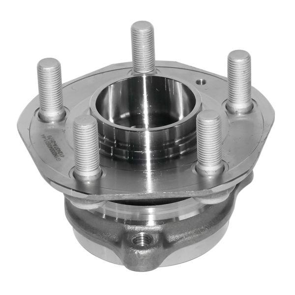 Front Wheel Bearing and Hub Assembly 1044121-00-E for Tesla Model 3 Model Y Sedan Sport Utility 2018-2022 Silver 1Pc