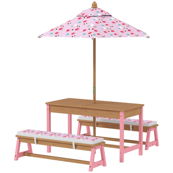 Kids Picnic Table Set ( Amazon Shipping)（Prohibited by WalMart）