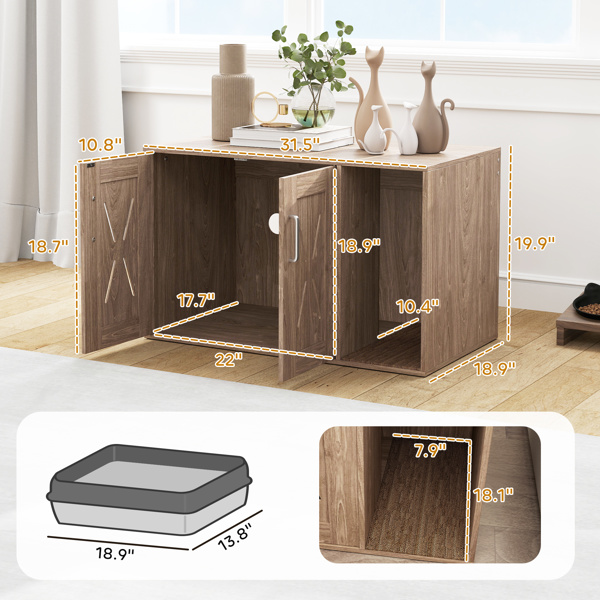 Cat Litter Box、Cat Litter Box Enclosure 