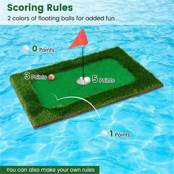 35.5" x 23.5" Floating Golf for Pool Chipping 