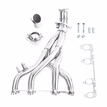 Exhaust Manifold Headers VW 1985-1998 Golf GTI Jetta 1.8L 2.0L 8V Mk2 Mk3 MT001267(Ban the sale of Amazon)(No support for returns without reason)