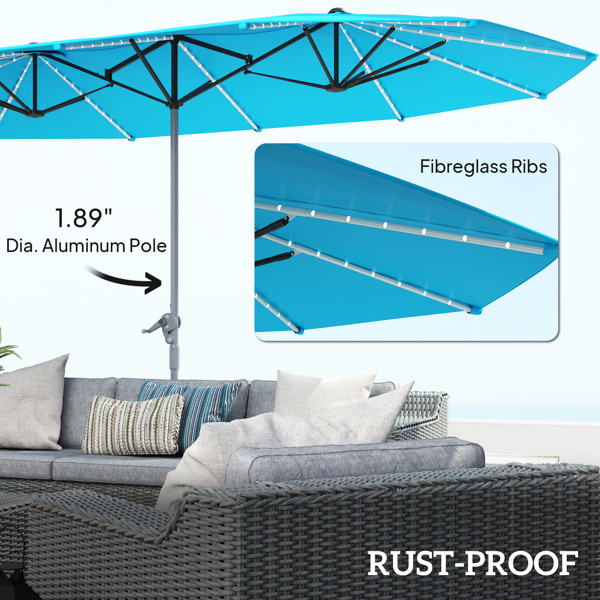 Outdoor beach umbrella /Cantilever Umbrella  ( Amazon Shipping)（Prohibited by WalMart）