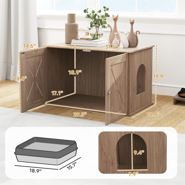 Cat Litter Box、Cat Litter Box Enclosure 