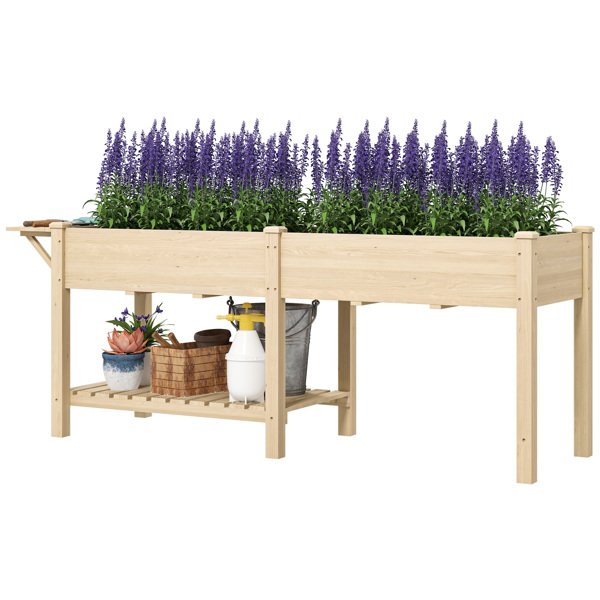 Wooden Planter、Flower shelf,Wood Planter Box