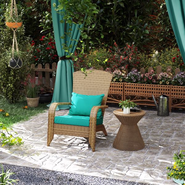 Outdoor Rattan Fire Pit Chairs