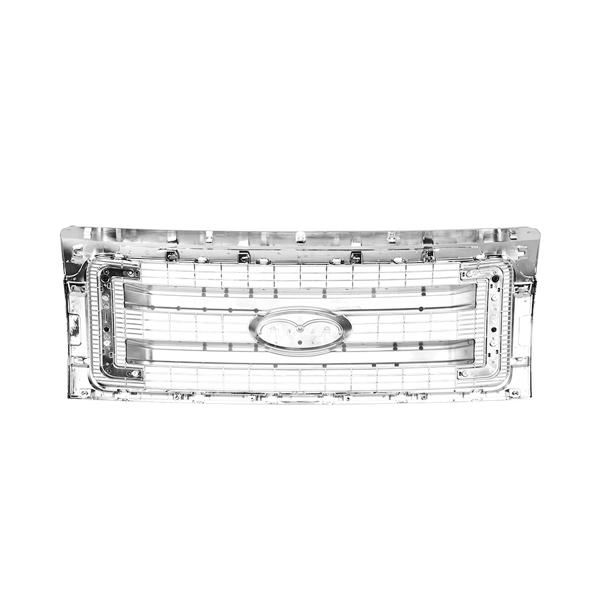 Middle grille 2009-2014 Ford F-150 XLT for plating of DL 3 Z-8200-DA MT046013 (Ban sale on  Amazon) (No support for unconditional return)