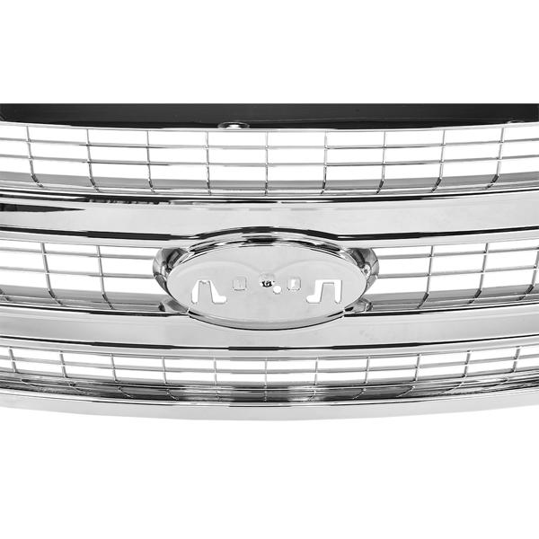 Middle grille 2009-2014 Ford F-150 XLT for plating of DL 3 Z-8200-DA MT046013 (Ban sale on  Amazon) (No support for unconditional return)