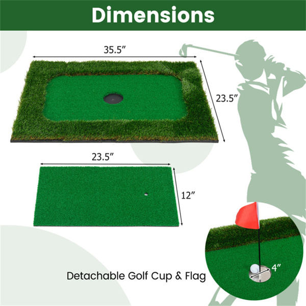 35.5" x 23.5" Floating Golf for Pool Chipping 