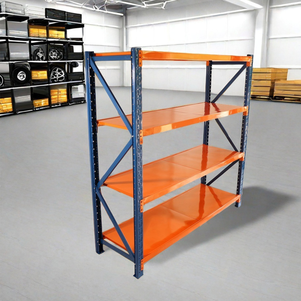 Garage shelves Heavy Duty - 4400 lbs garage storage 4 levels, adjustable metal shelving units and storage, industrial shelves utility shelves for commercial store tools gym