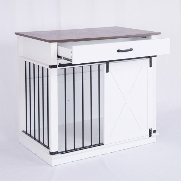 Dog Crate Furniture Kennel, Indoor Dog Cage For Small edium Dogs