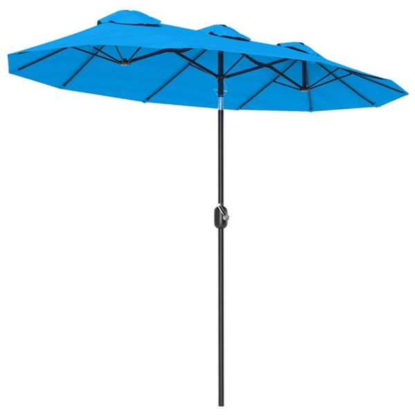 Outdoor beach umbrella /Cantilever Umbrella   Without base  ( Amazon Shipping)（Prohibited by WalMart）