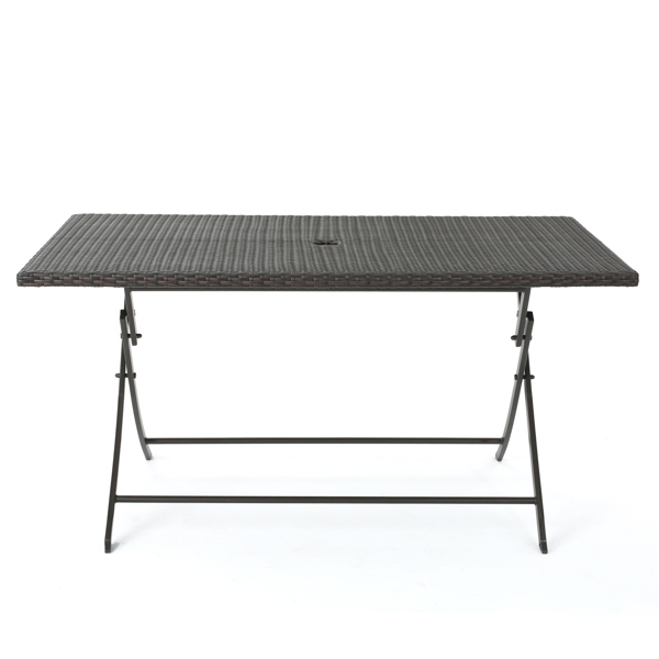 RECTANGLE FOLDABLE DINING TABLE