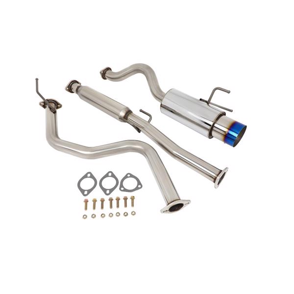 Exhaust Manifold Headers Honda 1996-2000 civic 1.6L 2.5" Pipe +4.5” Burnt Muffler TiP MT001283  (Ban sale on  Amazon) (No support for unconditional return)