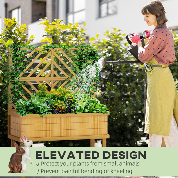 Wooden Planter、Flower shelf,Wood Planter Box