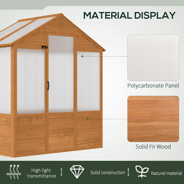 Polycarbonate Greenhouse ( Amazon Shipping)（Prohibited by WalMart）