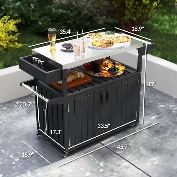  Camping Cart、Grill Cart、Outdoor Bar Cart 