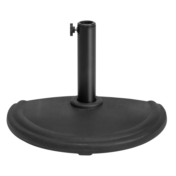  20" Half-circle Parasol Base  PP Black