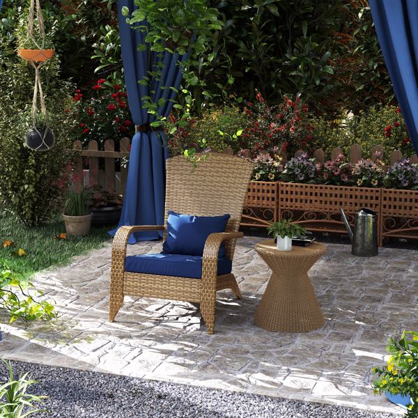 Outdoor Rattan Fire Pit Chairs