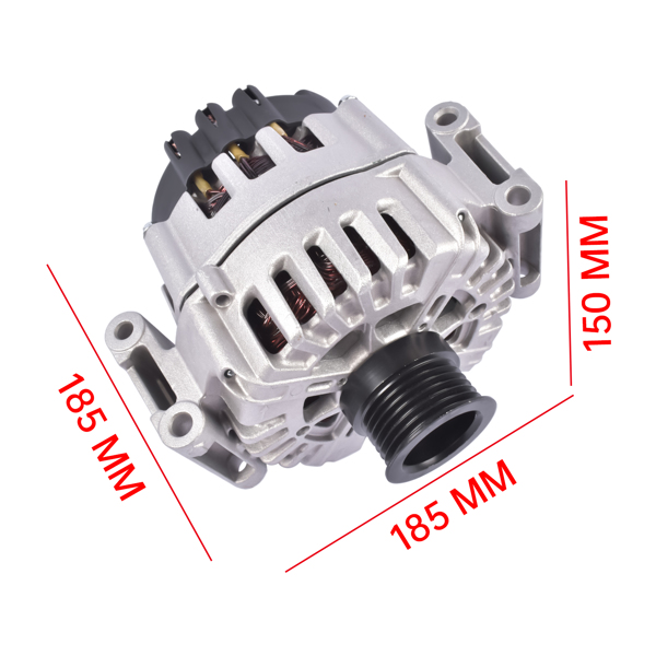 Alternator 180A 12V CW For Mercedes C350 E350 ML350 R350 SLK350 3.5L 2012-2016 0009067900 0141543302