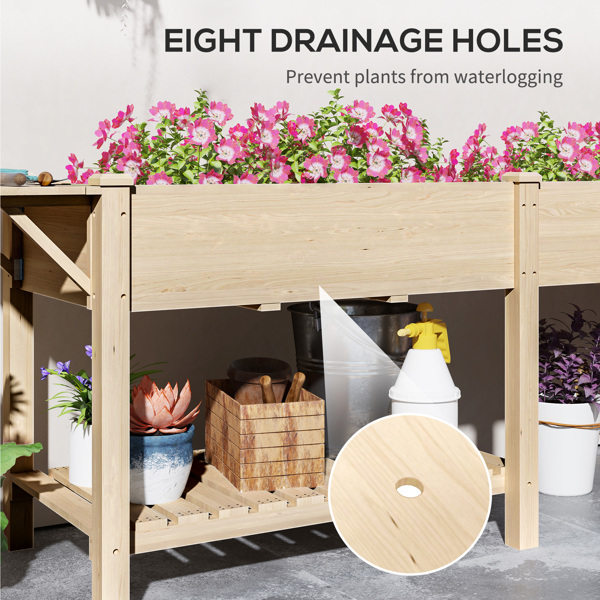 Wooden Planter、Flower shelf,Wood Planter Box