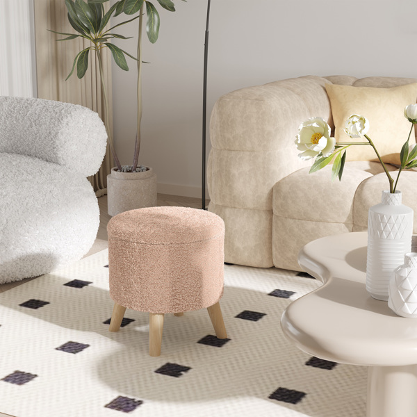 Round Ottoman Stool