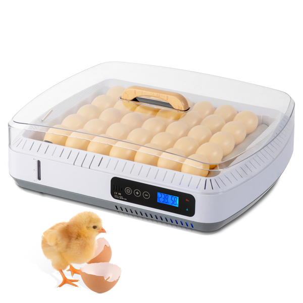 【Same model code：73539812】US 35 Egg Incubator with Automatic Egg Turning, Temperature and humidity Control, Water Alarm, Incubator for Hatching Eggs,Chickens,Ducks,Geese,Birds,pigeons and Quail Eggs