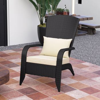 Outdoor Rattan Fire Pit Chairs