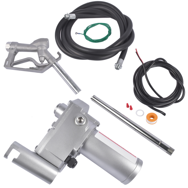 抽油泵 Fuel Transfer Pump 12V DC 15GPM 1/5HP Gear-Type Electric Diesel for Gasoline-3