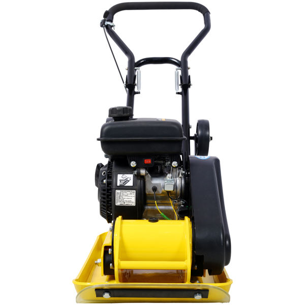 2.5HP Plate Compactor Gas 79.7cc 8200N Force Construction Concrete Tamper Machine Power Paver 19.3 x 12.6" Plate,EPA compliant