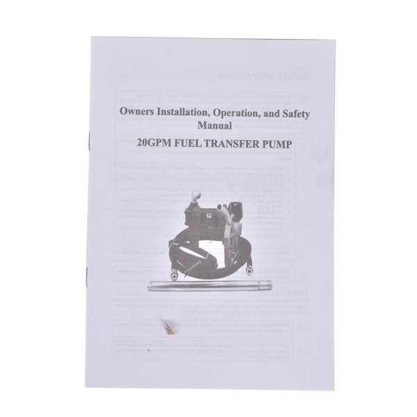 High Flow Fuel Transfer Pump 12V 25GPM with Hose & Flow Meter for Diesel Kerosene