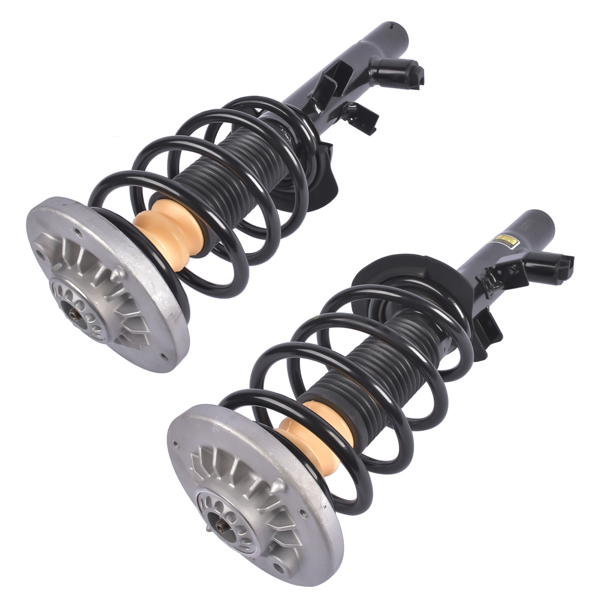 Pair Front Shock Absorber Struts Assembly w/EDC For BMW X3 F25 X4 F26 2011-2018