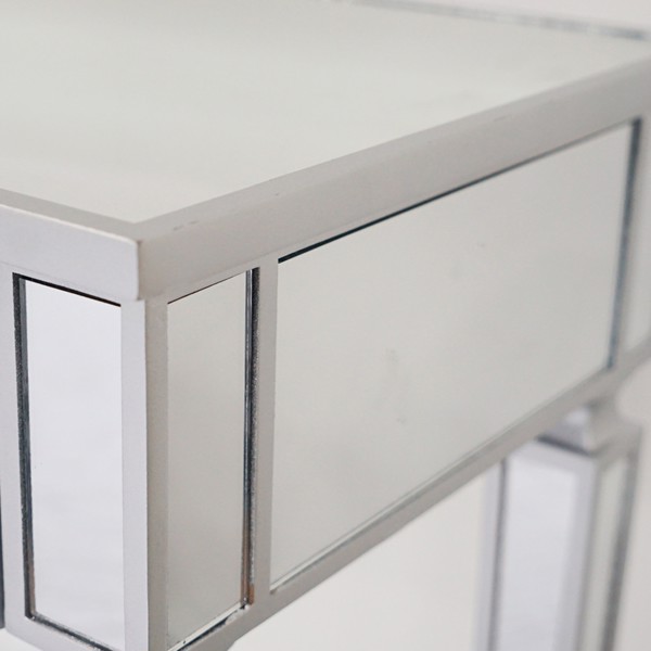 FCH Three Drawers Mirror Table Dressing Table Console Table