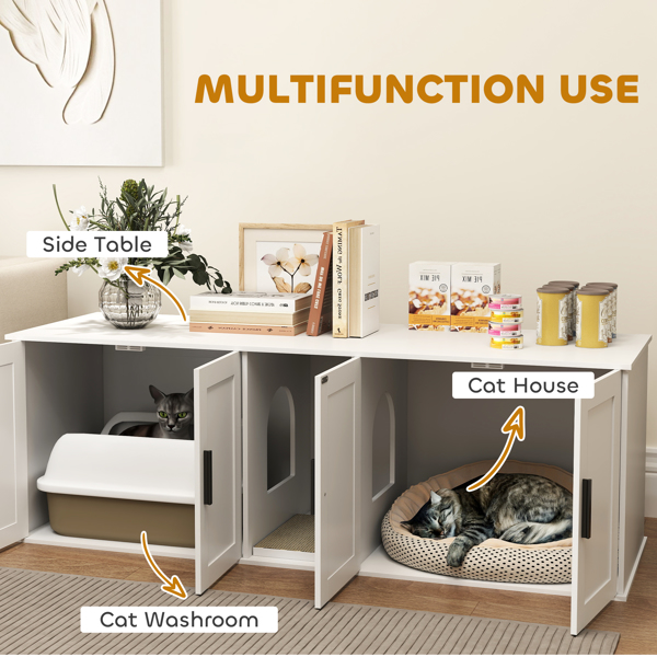 Wooden Cat House ( Amazon Shipping)（Prohibited by WalMart）