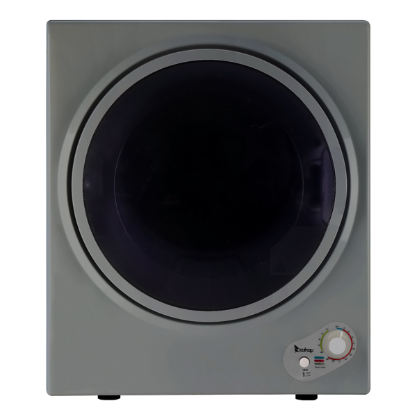 GYJ25-78G2 Compact Portable Household clothes Dryer 2.5KG 1.6cuft with Stainless Steel Drum Black and White 120V MECHANICAL Control ETL Certification